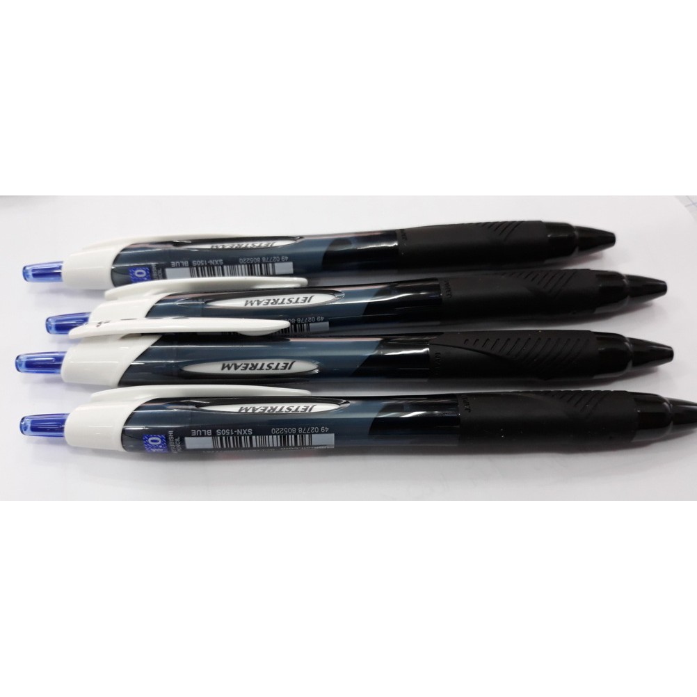 Bút bi Uni Jettream SXN150 nét 1.0mm dạng bấm