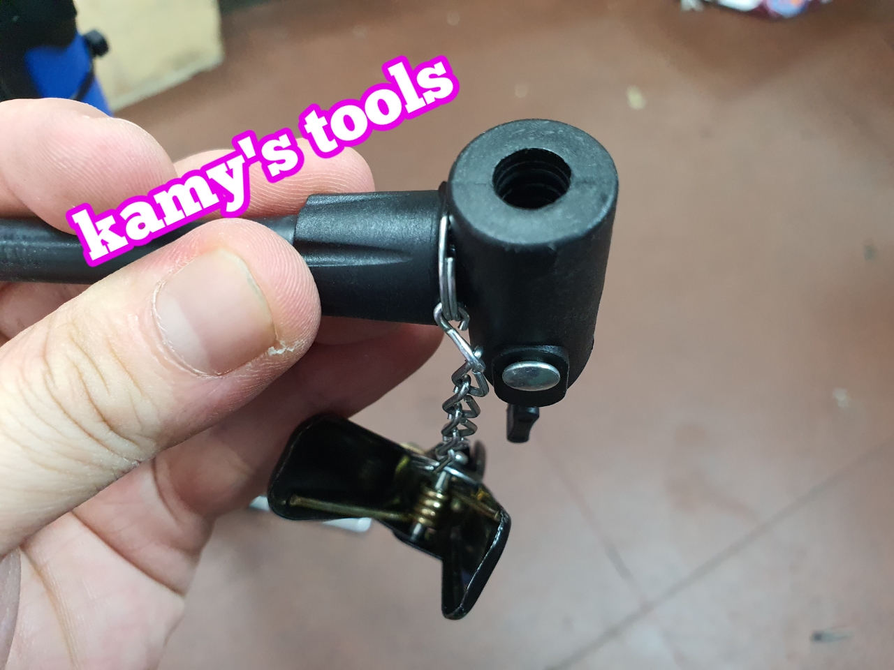 ỐNG BƠM XE ĐẠP C-MART L0005-38 2 TY BƠM (BƠM HƠI XE, BƠM XE ĐẠP)