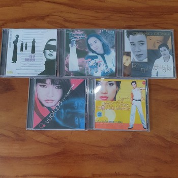 [MDCD] Bộ 5 Đĩa CD Ca Sĩ Việt Nam Nổi Tiếng Thập Niên 90 - BỘ 3