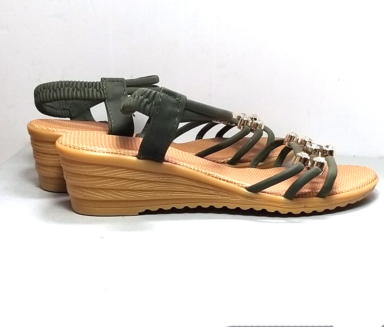 SANDAL NỮ QUAI ĐÍNH ĐÁ THỜI TRANG