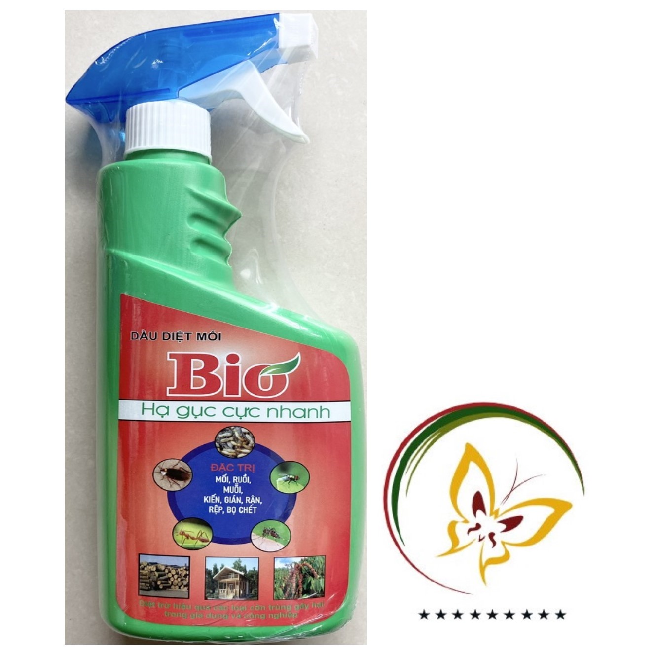 Bio - Dầu Diệt Mối, Ruồi, Muỗi, Kiến, Gián, Rận, Rệp, Bọ chét - #017B# 550ml