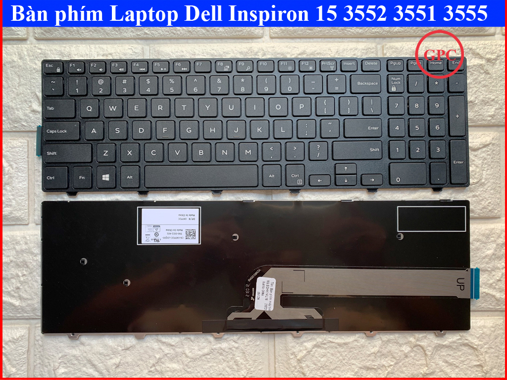 Bàn phím Laptop Dell Inspiron 15 3552 3551 3555 3565 3567 3568 5559 5566