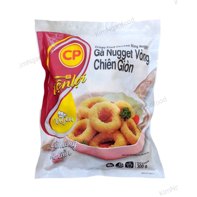 Gà nugget vòng CP 300g/ MỰC VÒNG 300G
