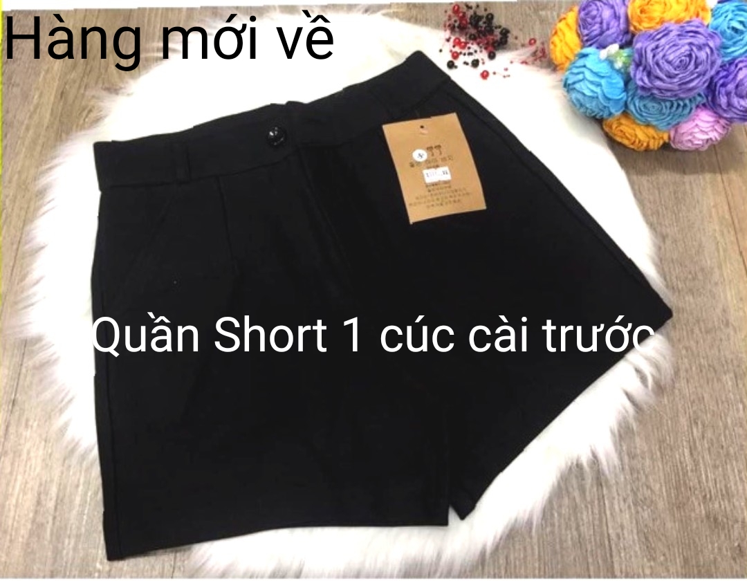 [hàng mới về] Quần short cạp cao hàng đẹp {tặng kèm} thước đo eo siêu xinh