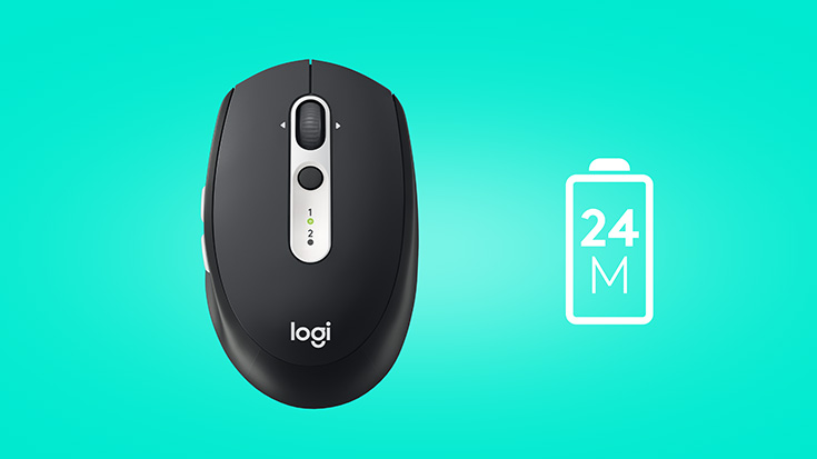 [HÀNG CHÍNH HÃNG] Chuột không dây Bluetooth Logitech M585 Multi Device-Wireless, Bluetooth
