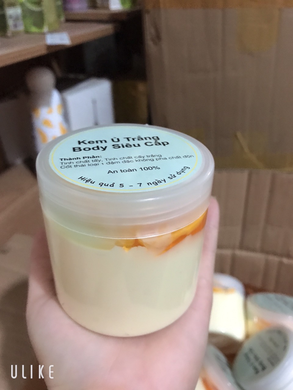 KEM Ủ TRẮNG BODY SIÊU CẤP MIX 3 LOẠI(220GR)