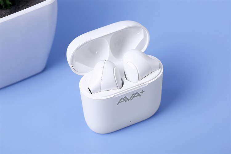 Tai nghe Bluetooth TWS AVA+ DS204A-WB Trắng ( hàng trưng bày )
