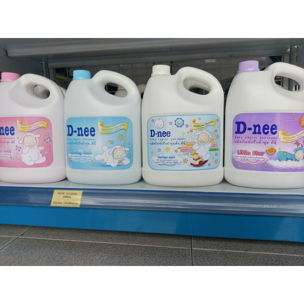 [D-Nee Thailand] Nước xả vải Dnee 3000ml - DATE 2023
