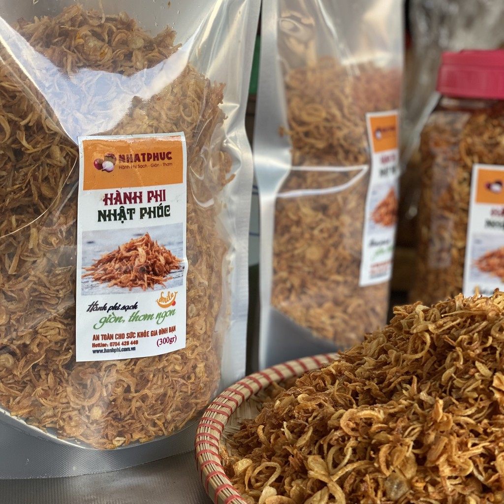 Hành Phi Sạch - Thơm, Giòn, Nguyên Chất 100%