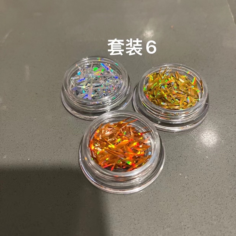 Giấy kiếng phát sáng sợi 3 ô