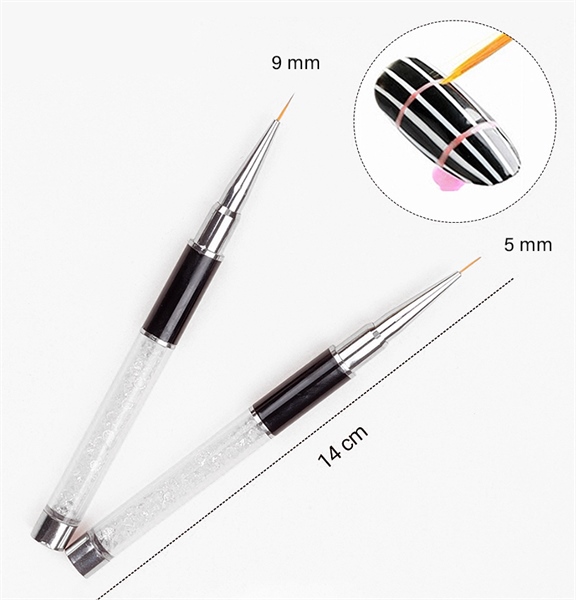 Cọ vẽ nét cán đá, cọ vẽ móng, vẽ nails