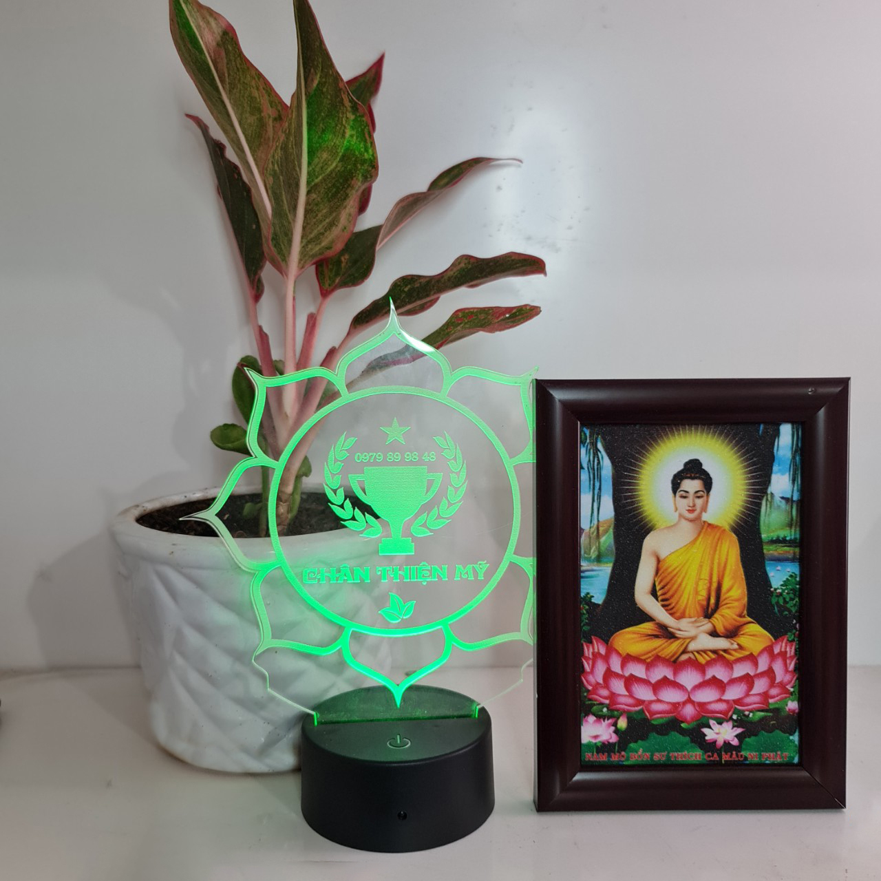 [ Xả kho giá sốc] Tranh Phật để bàn 14x20cm