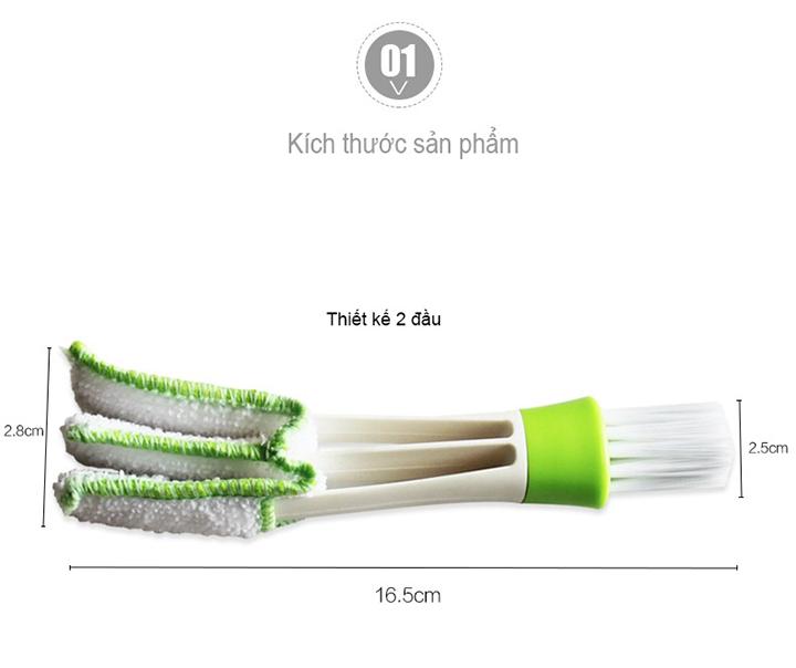 Chổi vệ sinh cửa gió điều hòa ô tô