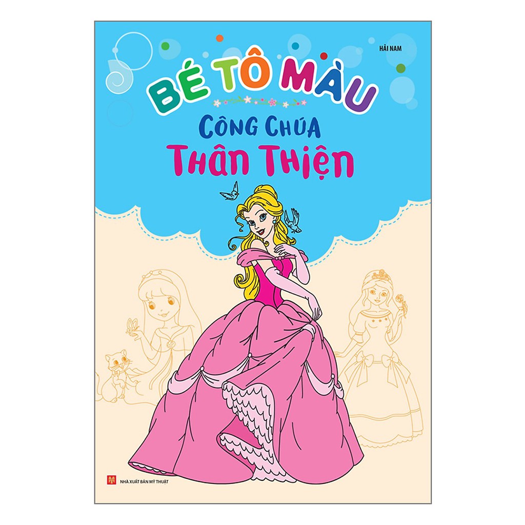 Bộ sách - Túi Bé Tô Màu Công Chúa ( 6 Cuốn )