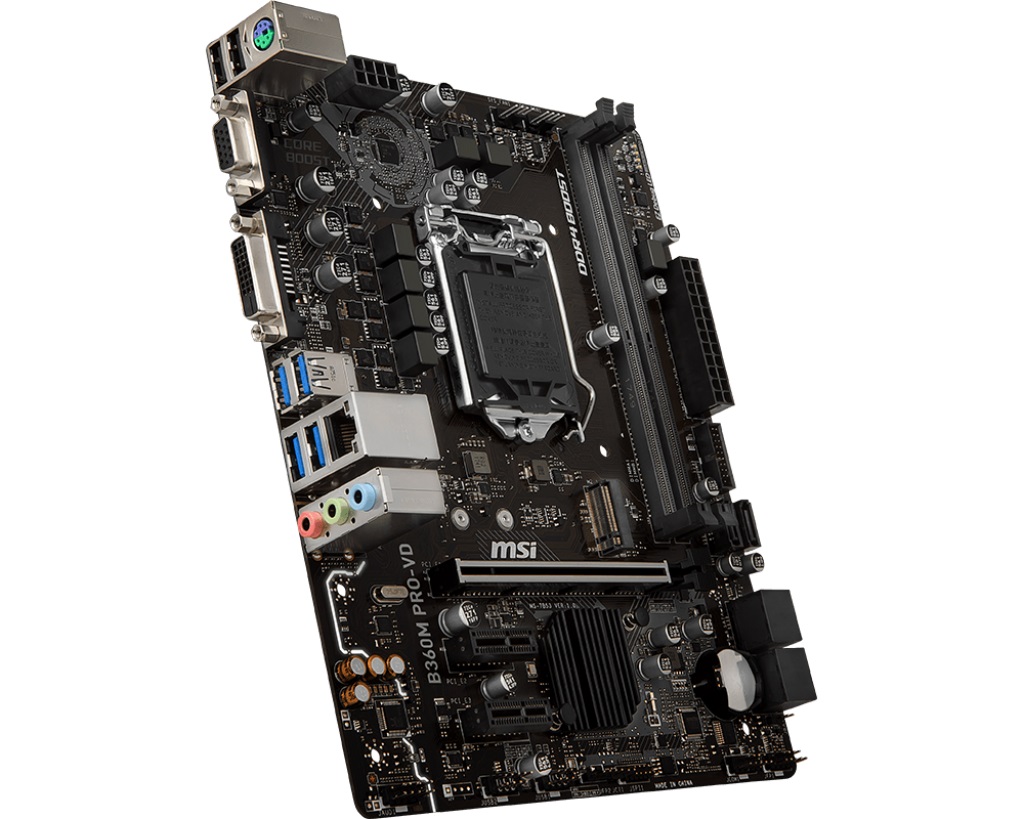 Main MSI B360M PRO-VD (Chipset Intel B360/ Socket LGA1151/ VGA onboard) - Đã Qua Sử Dụng