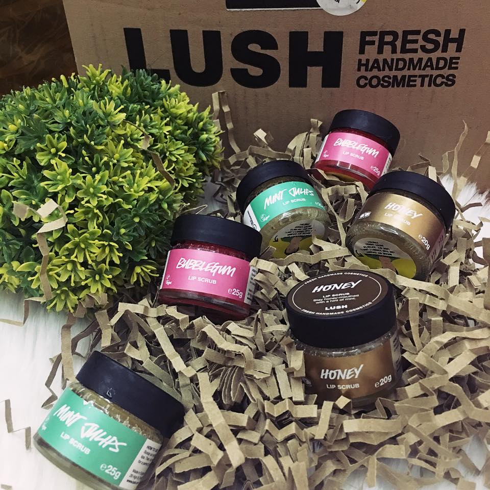 Tẩy da chết môi Lush - Unicorn Lip Scrub