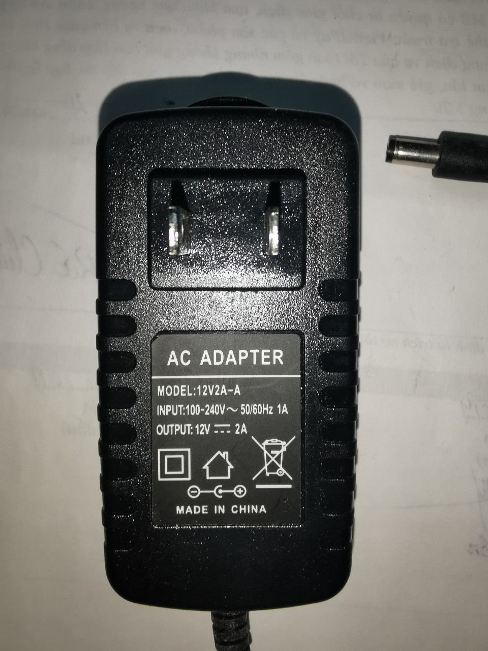 Nguồn một chiều AC - DC Adaptor 12V1A