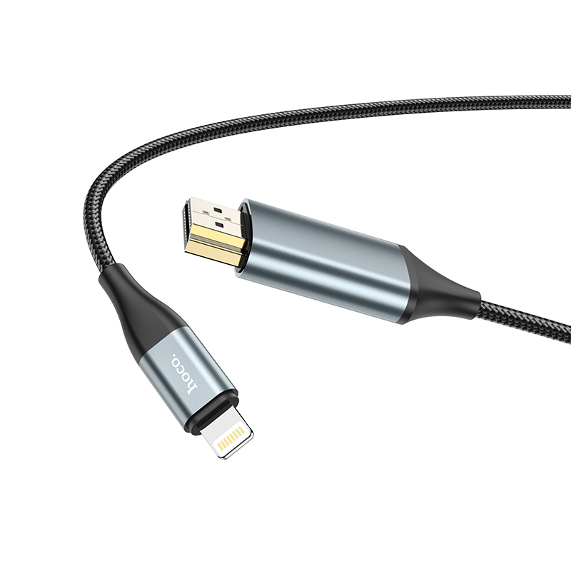 CÁP HDMI XUẤT RA TIVI CHO IPHONE IPAD HOCO UA15