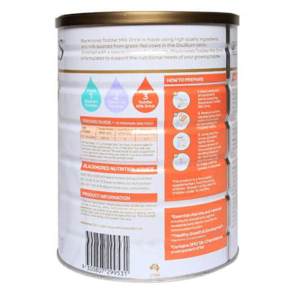 Sữa bột Blackmores số 3 (900g) có tem phụ Liên Phong