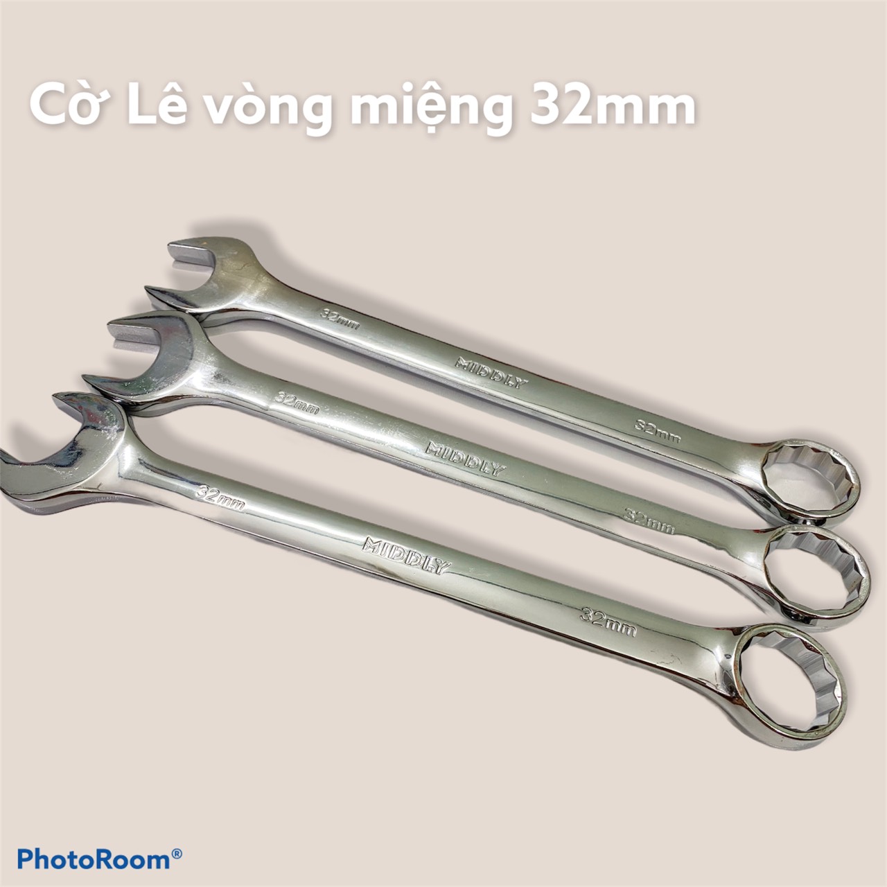 Cờ lê vòng miệng 32mm 2 đầu