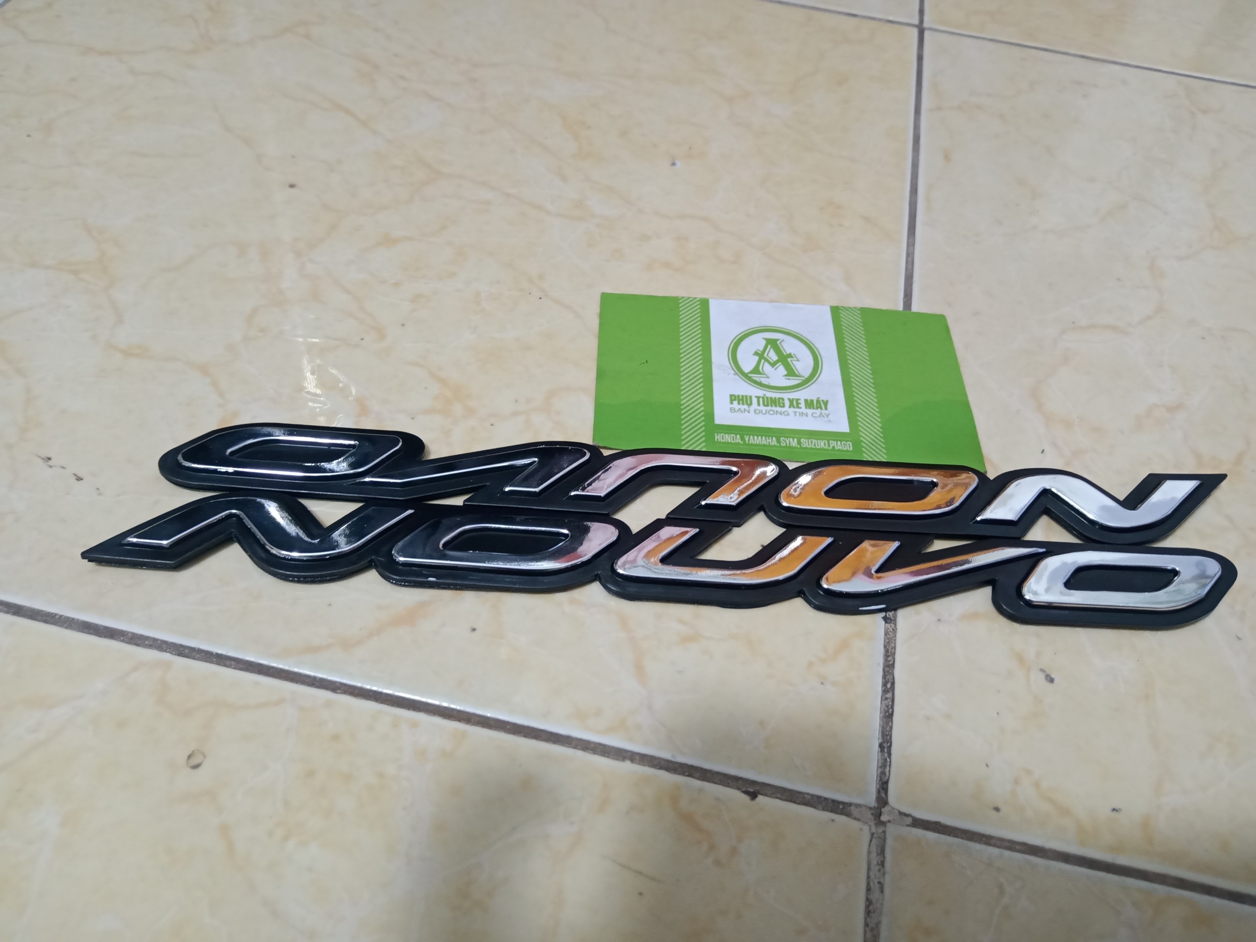 Bộ lô gô nổi nouvo 2 và 3