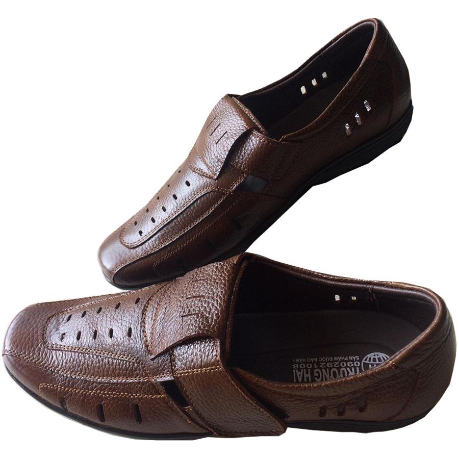 Giày rọ nam da bò cao cấp THGR164