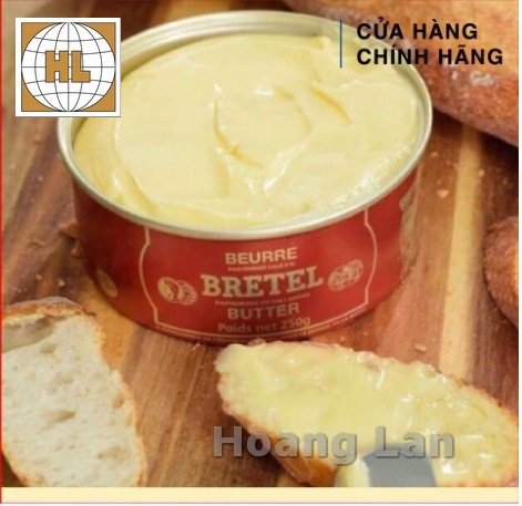 Bơ Bretel Pháp 250g (Bơ đồng tiền) (HSD 20/12/2025)