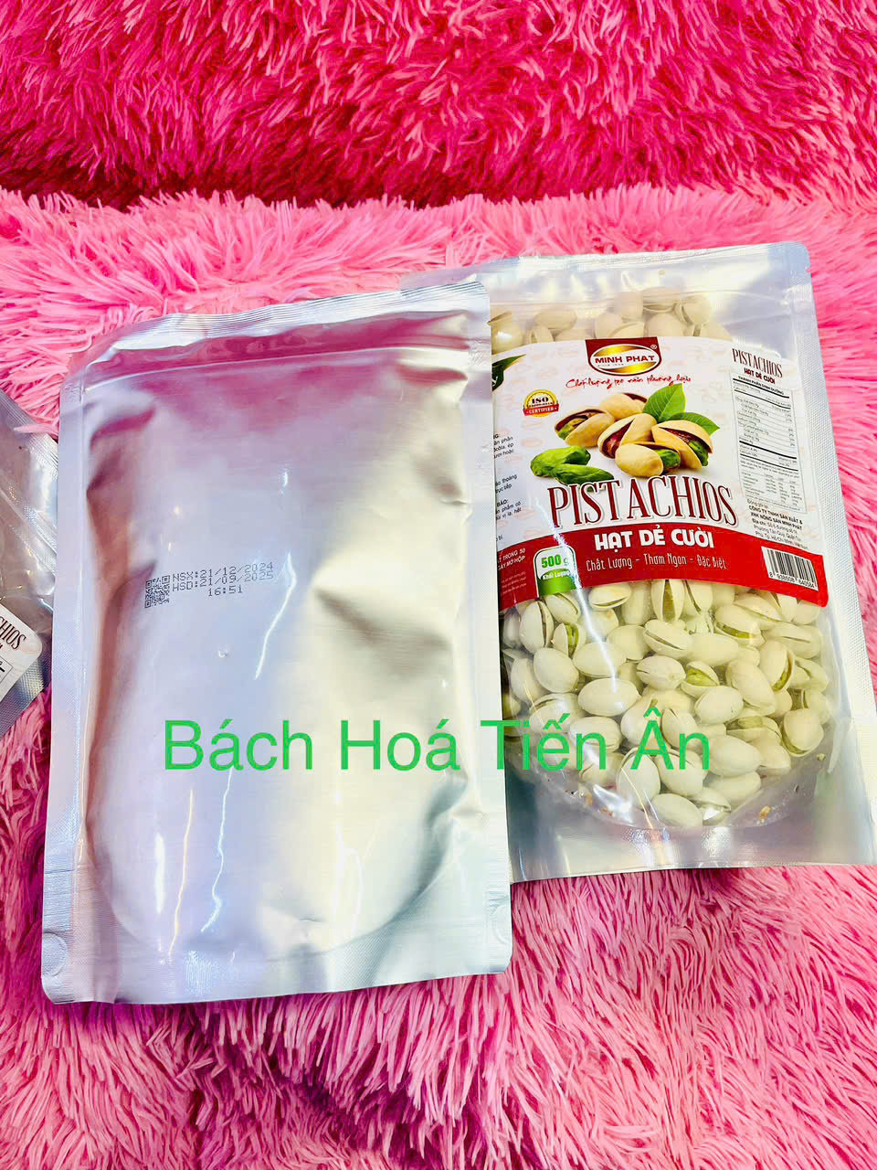 Pistachios Large Nuts Minh Phat 500g Tet an Khang