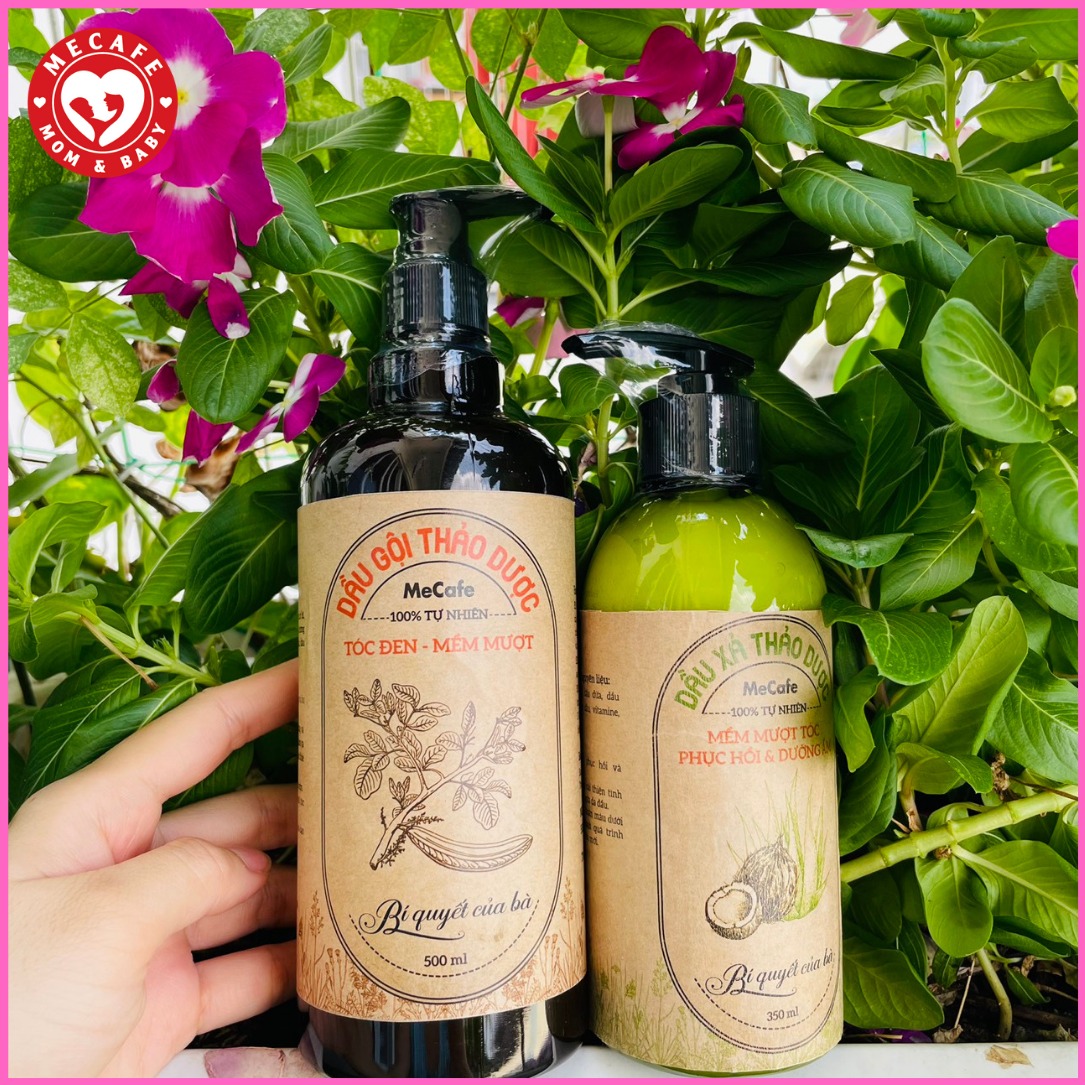Combo gội - xả thảo dược dưỡng tóc từ thiên nhiên
