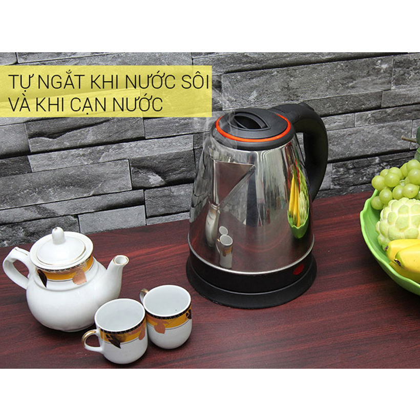 Bình đun siêu tốc inox 1.8 lít Fujishi FB-18