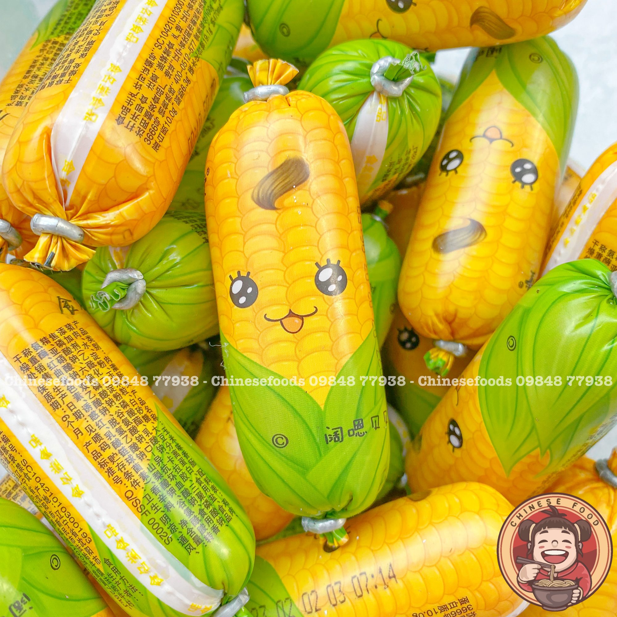Xúc Xích Mini 4 Vị heo, heo cay, gà, ngô
