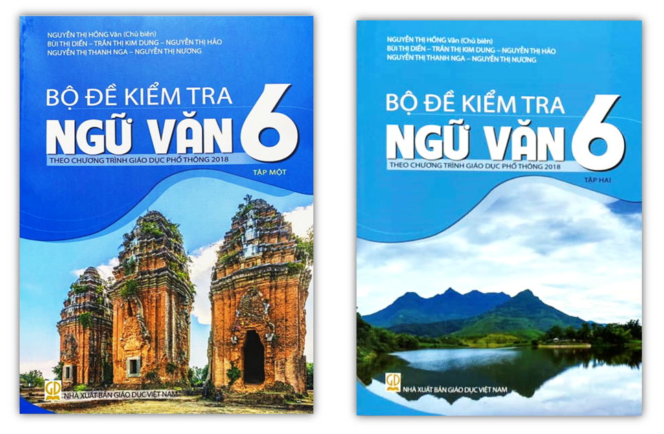 Sách - combo bộ đề kiểm tra ngữ văn 6 -