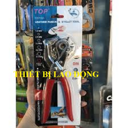 Kìm bấm lỗ dây nịt (kèm khoen) TOP - K6012A