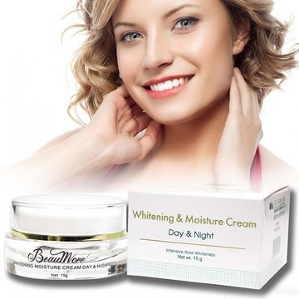 Kem Dưỡng  Da Ngày Và Đêm Beaumore Whitening Moisture Cream Day & Night  (Hũ 15g)