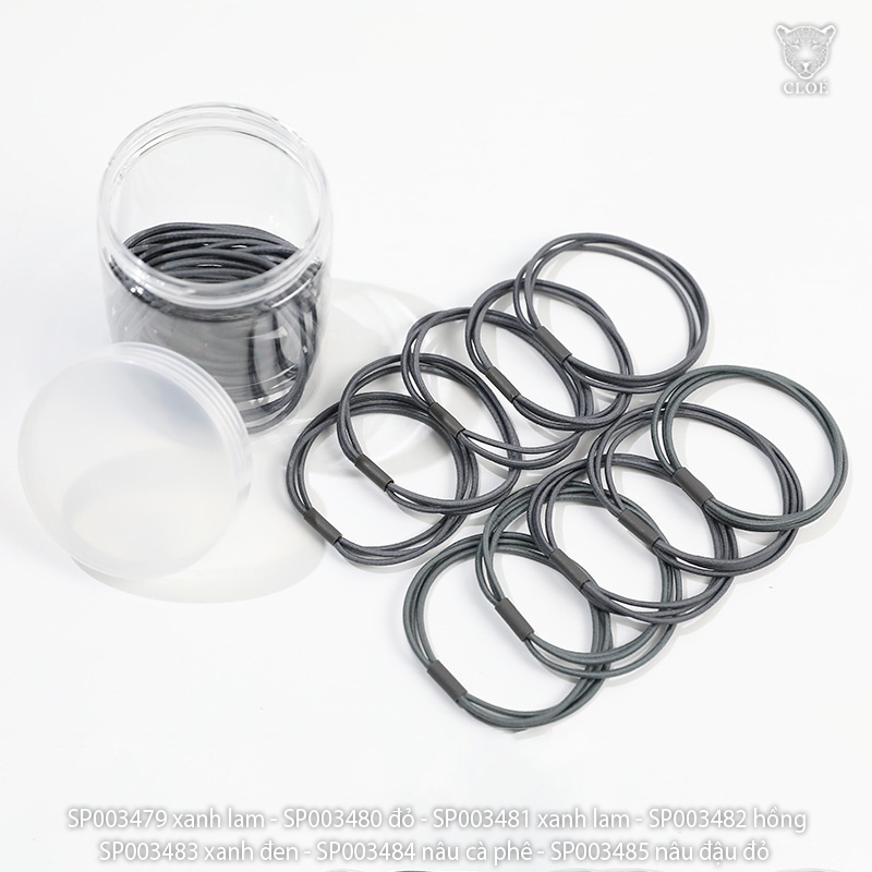 Dây cột tóc nữ đơn giản dễ thương phong cách Hàn Quốc phụ kiện tóc Cloe Accessories