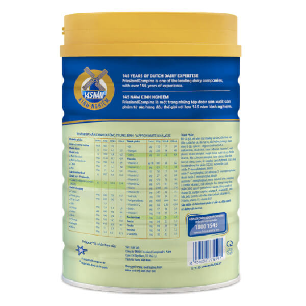 Sữa Frisolac Gold số 2 850g (6-12 tháng)