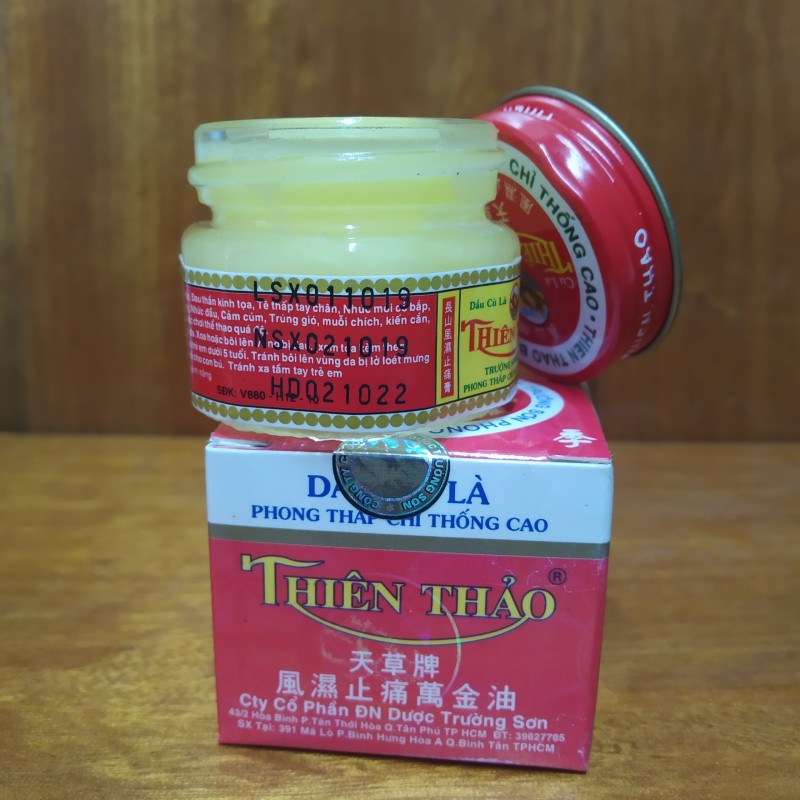 Dầu cù là phong thấp chỉ thống cao ThiênThảo 10g