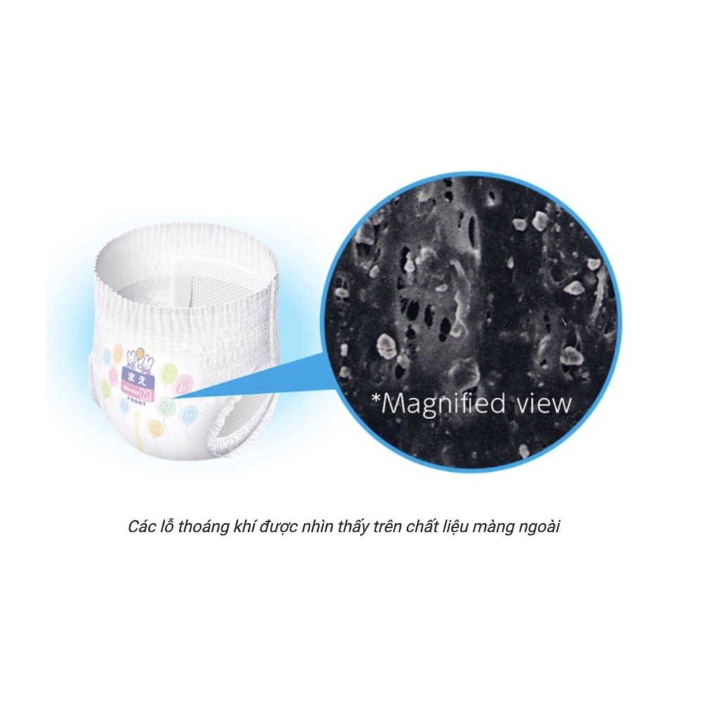 Bỉm Merries nội địa Nhật thêm miếng