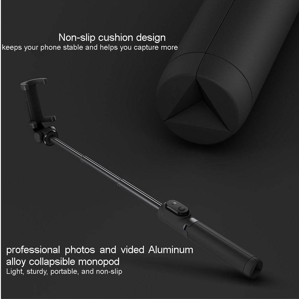Xiaomi Foldable Tripod Selfie Stick Bluetooth With Wireless Shutter Selfie Stick For iPhone Android Xiaomi