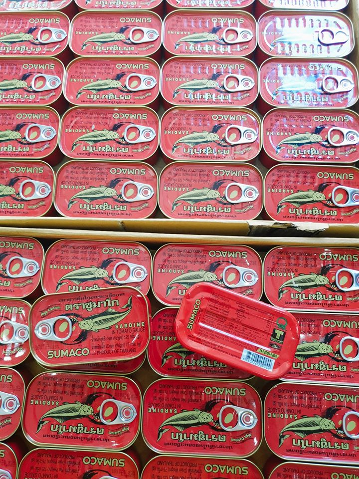 [HCM]Cá mòi Sốt Cà Thái Lan Sumaco 125gr