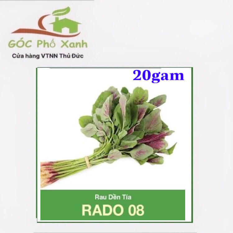 Hạt giống rau dền tía 20gram