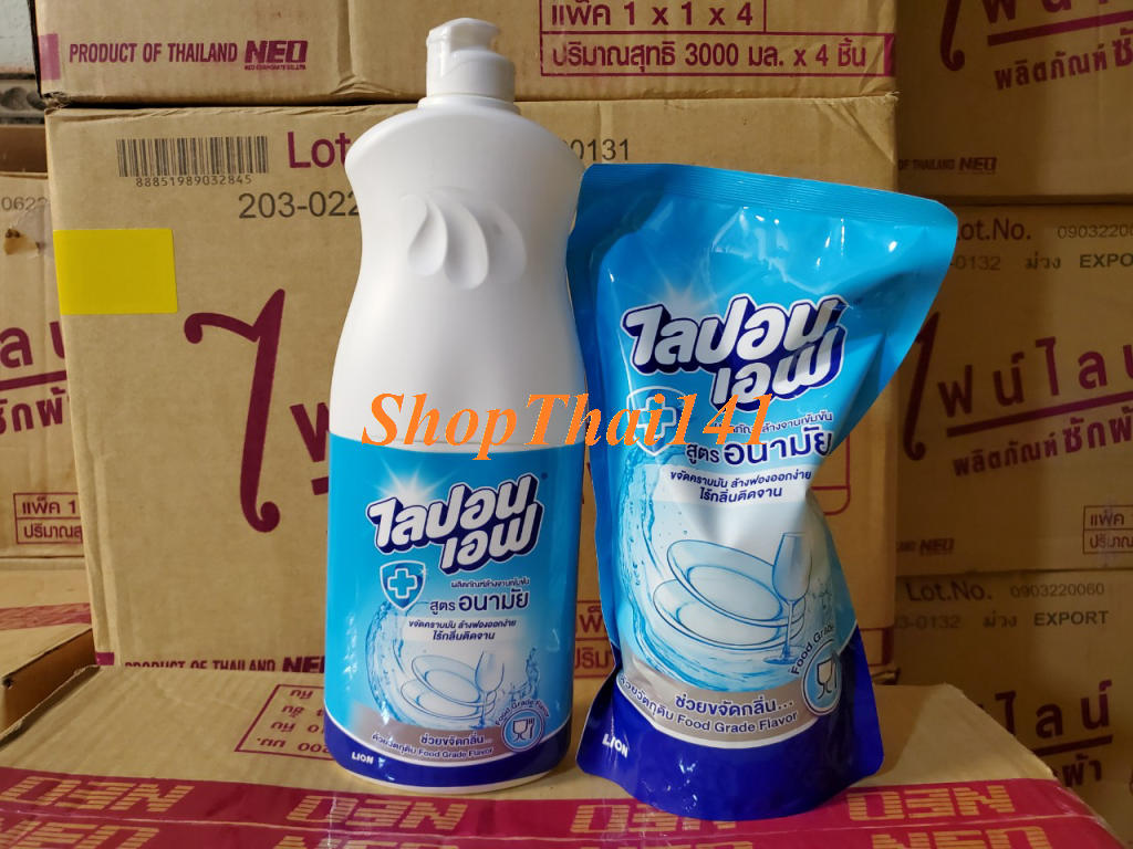 Nước rửa chén LiponF chai 750ml Thái Lan