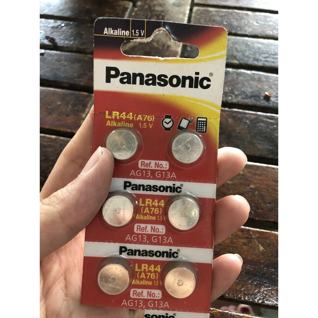 Pin khuy áo Panasonic đủ loại (CR2016, CR2032, CR2026)