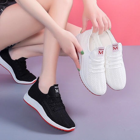 [Hoàn Tiền 15%]Giày thể thao nữ - Giày chữ M siêu HOT
