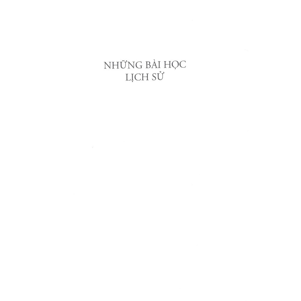 Sách - Những Bài Học Lịch Sử [Alphabooks]