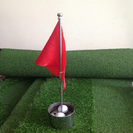 Bộ Cờ Lỗ Golf inox (1 hố cờ 2cm + 1 lá cờ PGM)
