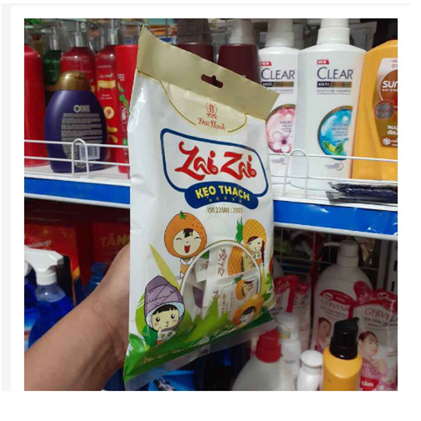 [Ăn Là Nghiền] Túi 350gr thạch zai zai hoa quả Đức Hạnh siêu thơm ngon