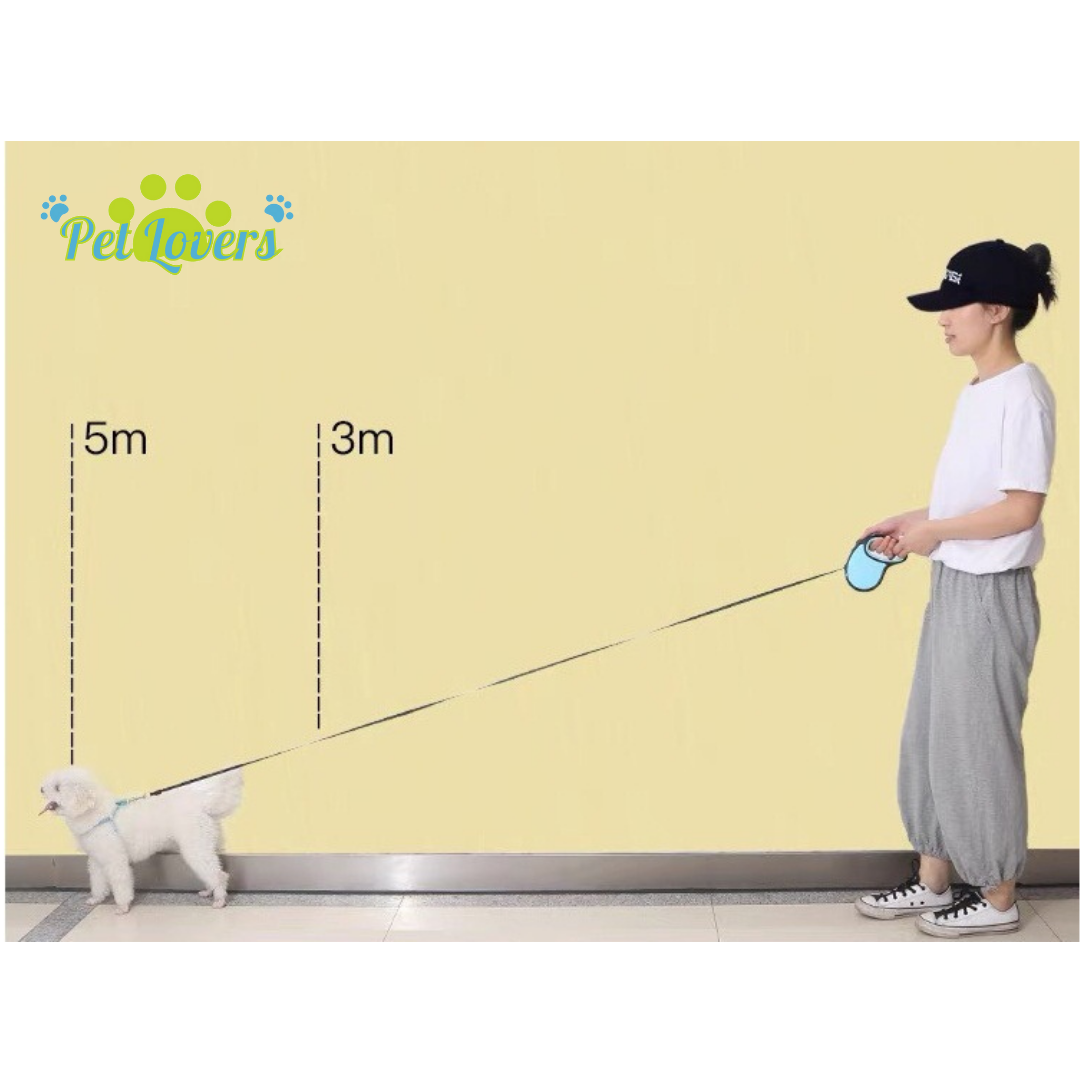 Dây dắt tự động cho chó  3M & 5M