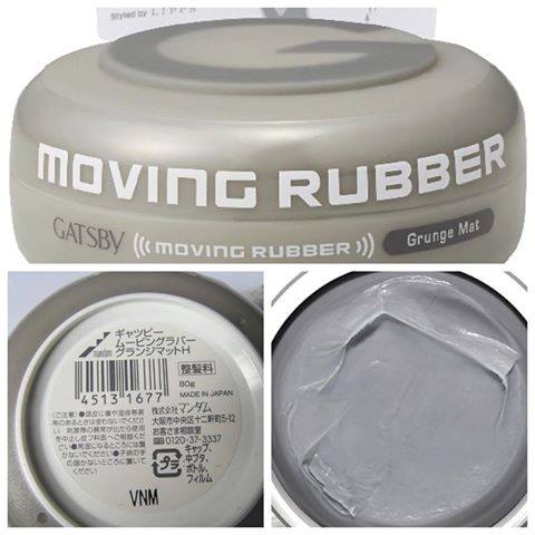 Sáp vuốt tóc Gatsby Moving Rubber Wild Shake 80g