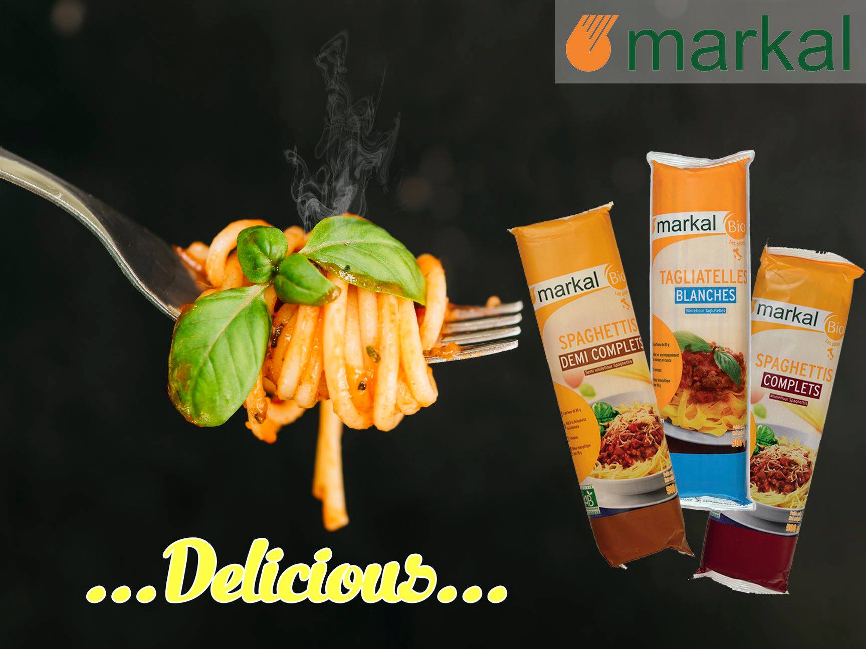 [Hoàn Tiền 15%][HCM]Mì spaghetti trắng hữu cơ Markal 500g